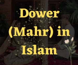 Dower Mahr in Islam