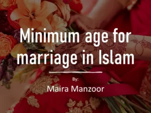 Best Age for Marriage is Islamic  Marriage Age